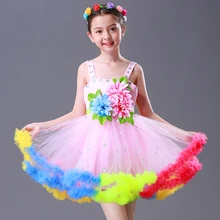 Необычная детская специальная одежда для вечеринок детское платье-пачка на день рождения пышные платья для маленьких девочек