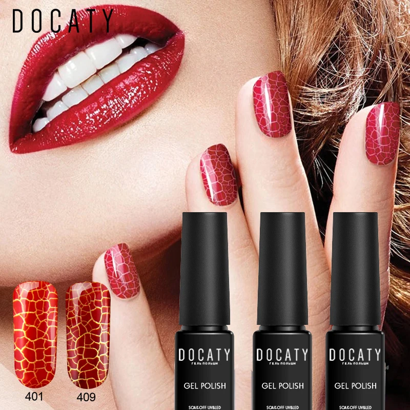 Docaty Гель-лак для ногтей Venalisa гель отмачиваемый лак цветной УФ СВЕТОДИОДНЫЙ