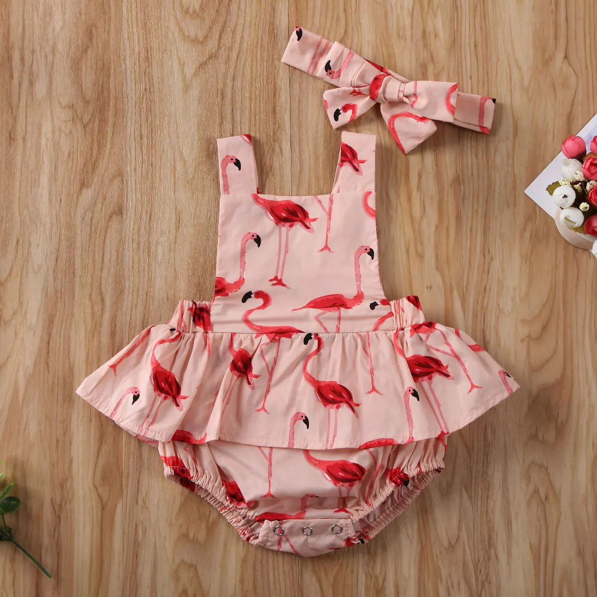 baby girl flamingo outfit