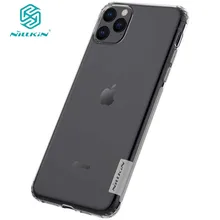 Для iPhone 11 Pro Max чехол Nillkin природа прозрачный мягкий, из ТПУ, защитный чехол для iPhone 11 Pro 5,8/6,1 чехол для телефона
