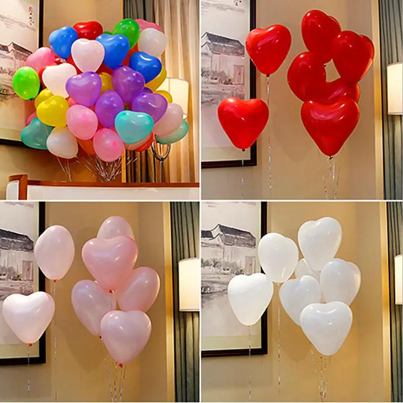 10pcs-10inch-Love-Heart-Shaped-Latex-Balloons-birthday-party-decorations-Wedding-Engagement-Valentine-s-Day-balloon