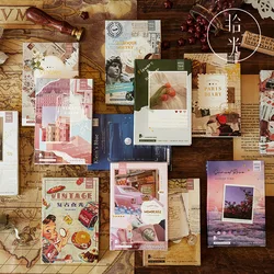 55pcs Kawaii Stationery Stickers Paris Diary Aesthetic Bullet Journal Notebook Decorative Mobile Sticker Scrapbooking DIY Craft