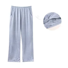 Домашние клетчатые домашние штаны для женщин и девочек, простые и модные пижамные штаны для сна, удобные пижамы размера плюс
