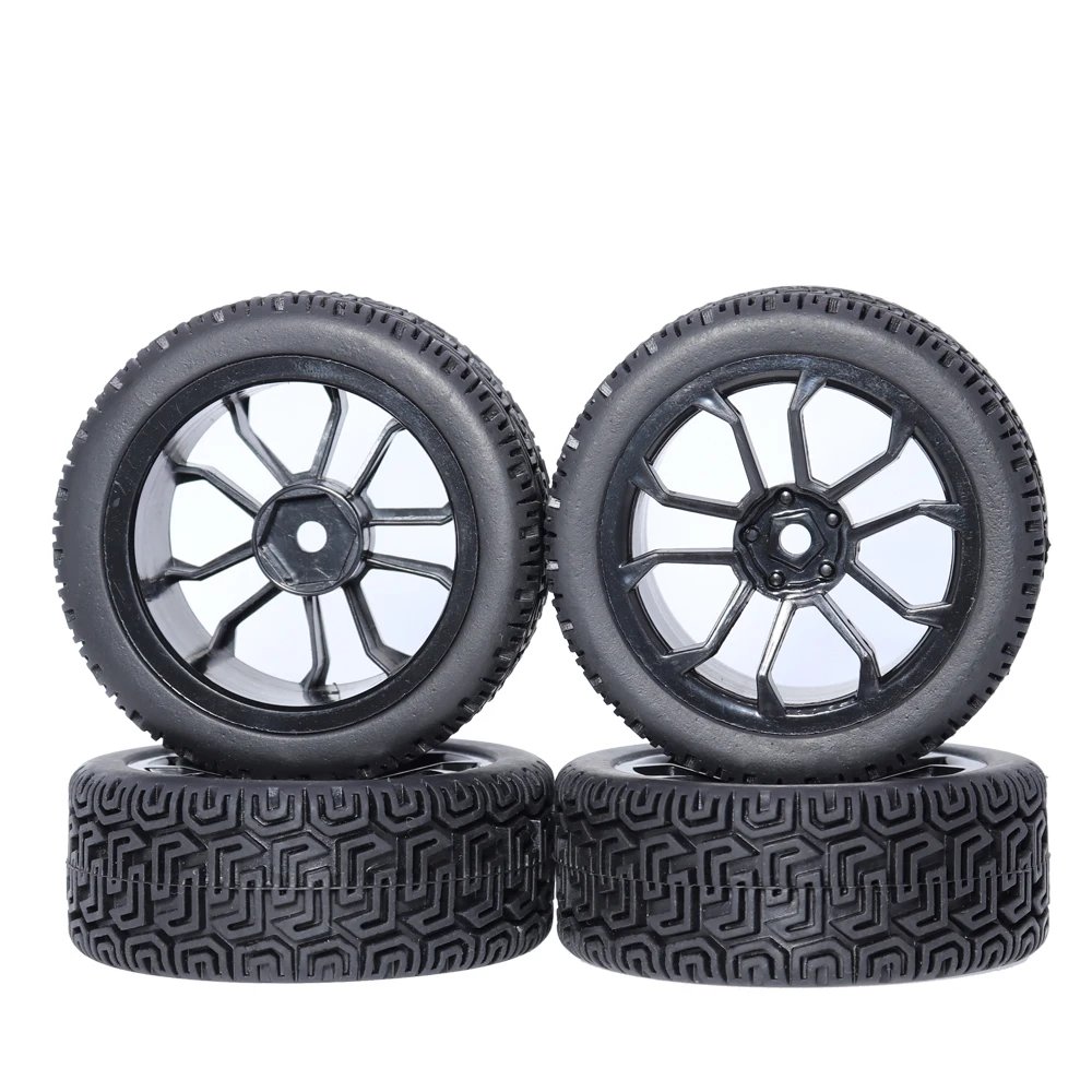 4 шт. RC 1/10 шины колеса ступицы 12 мм шестигранные для 1:10 HSP HPI осевые Scx10 Traxxas Trx-4 Trx4 Tamiya HPI RC ралли на дороге RC автомобильные шины