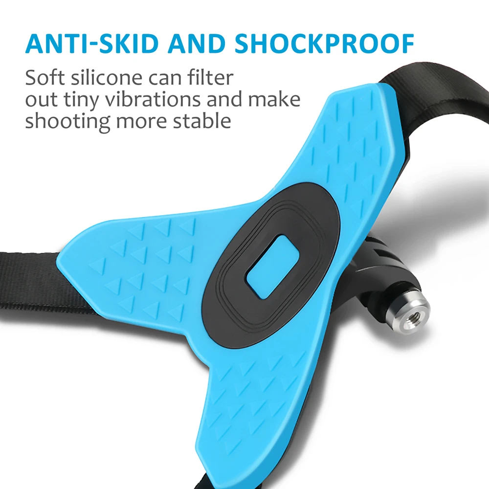 Full Face Helmet Chin Mount Holder for GoPro Hero 8 7 5 SJCAM Motorcycle Helmet Chin Stand Camera Accessories for Go Pro Hero 9-4