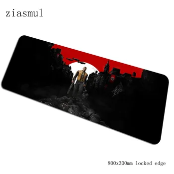

Wolfenstein mousepad 800x300x3mm best seller pad mouse notbook computer mouse pad gaming padmouse Popular gamer keyboard mats