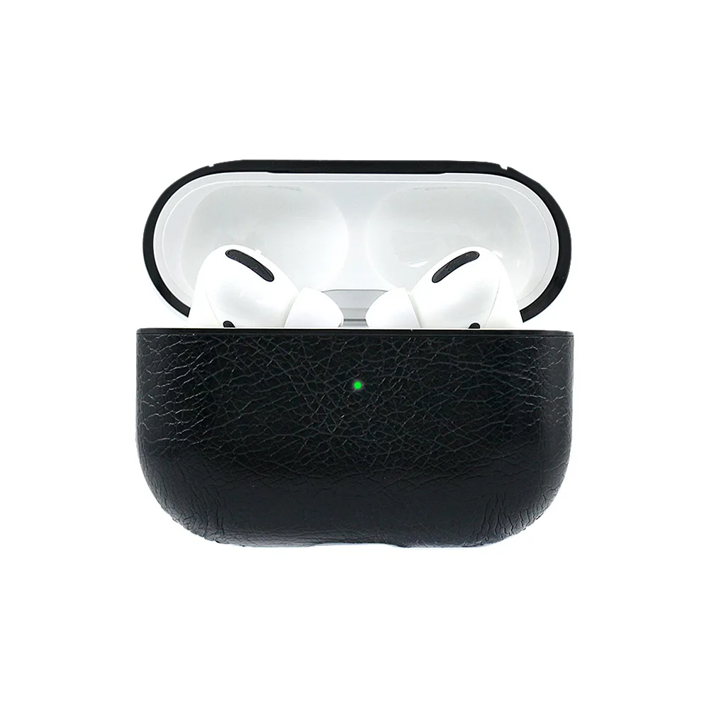 Чехол из искусственной кожи для AirPods Pro Чехол Earpods чехол для Airpod Pro Чехол для Apple Air Pods Pro Earpods зарядная коробка