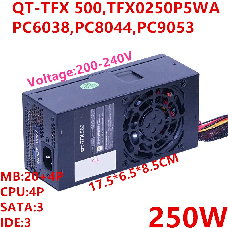 Новый оригинальный блок питания для Dell HP Lenovo 220S 530S 3130 S520 525 TFX 250 Вт QT-TFX 500 TFX0250P5WA PC6038