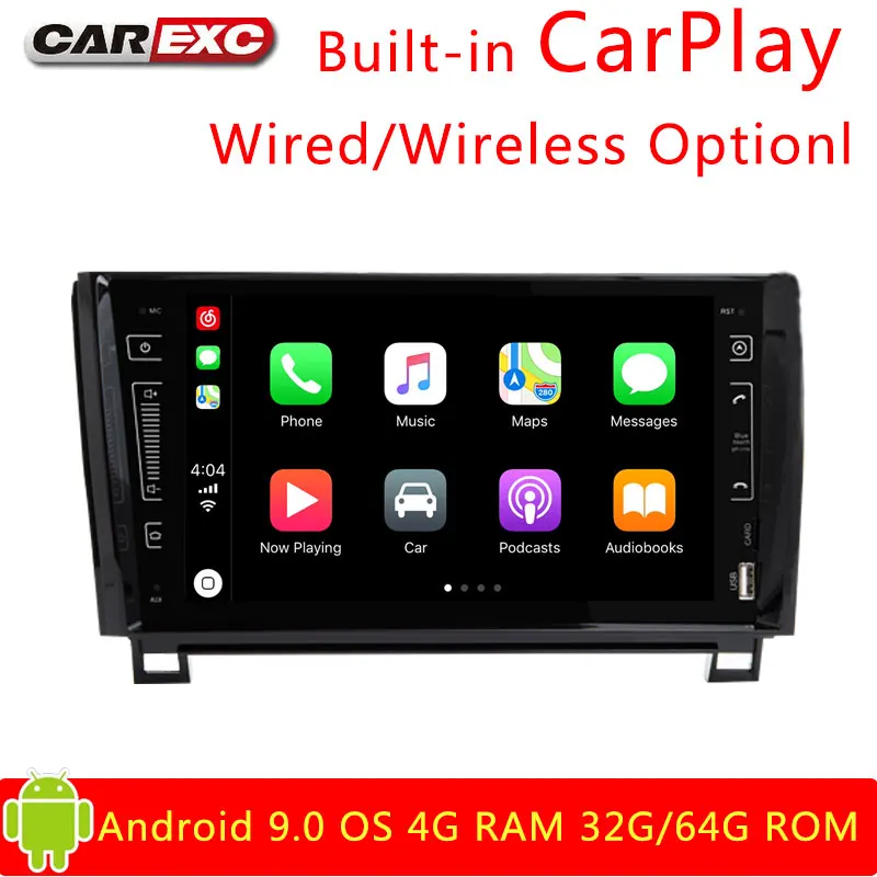 Discount Android 9.0 Octa Cores Car DVD Player Stereo System For Toyota Sequoia Tundra  Multimedia GPS Radio Navigation 0