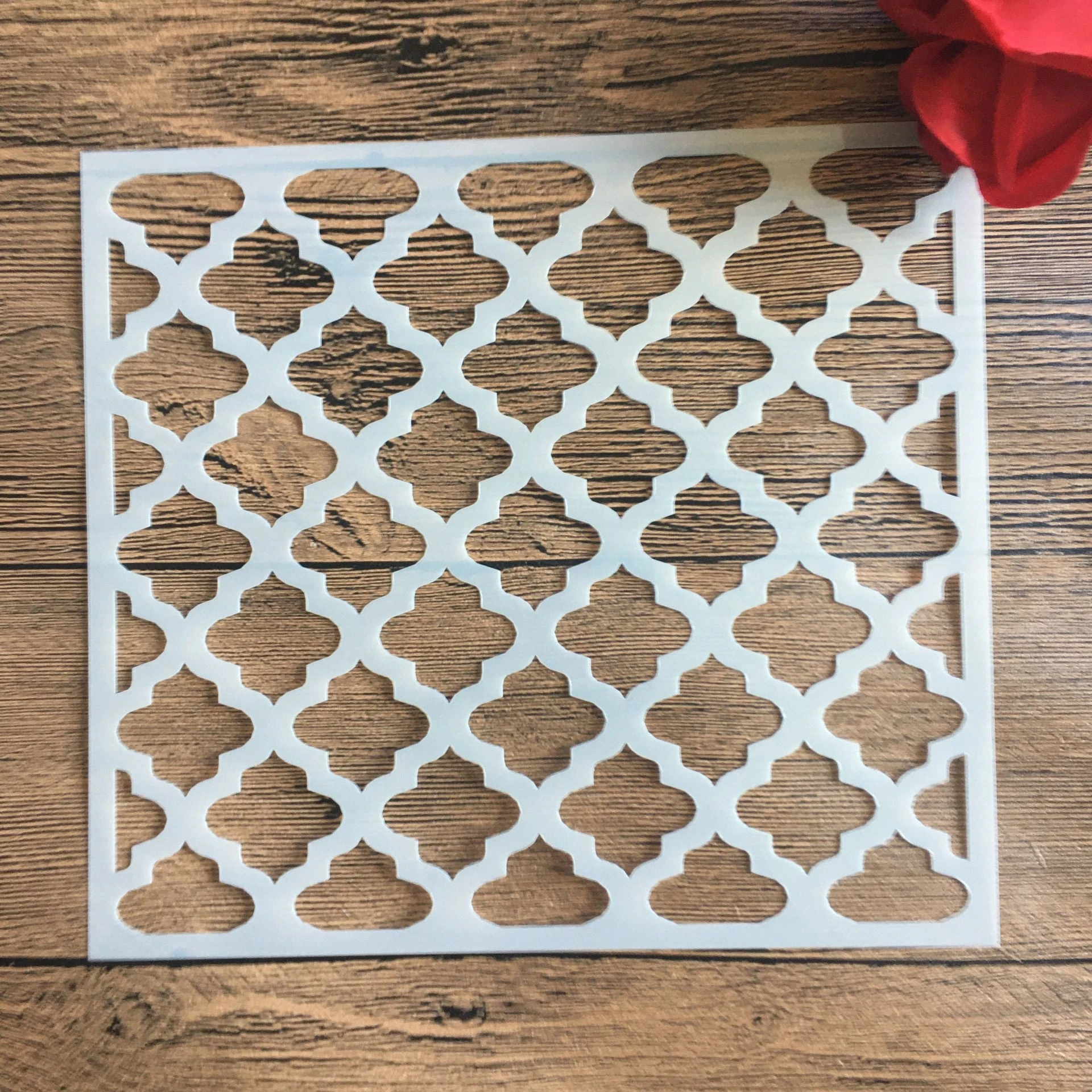 20 *20 cm size diy craft mandala mold for painting stencils stamped photo album embossed paper card on wood, fabric, wall
