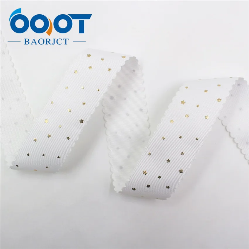 OOOT BAORJCT I-19729-1735, 38 мм, 10 ярдов сплошной цвет горячего тиснения лук-узел корсажные ленты, лук крышка DIY аксессуары украшения - Цвет: I-19729-1742