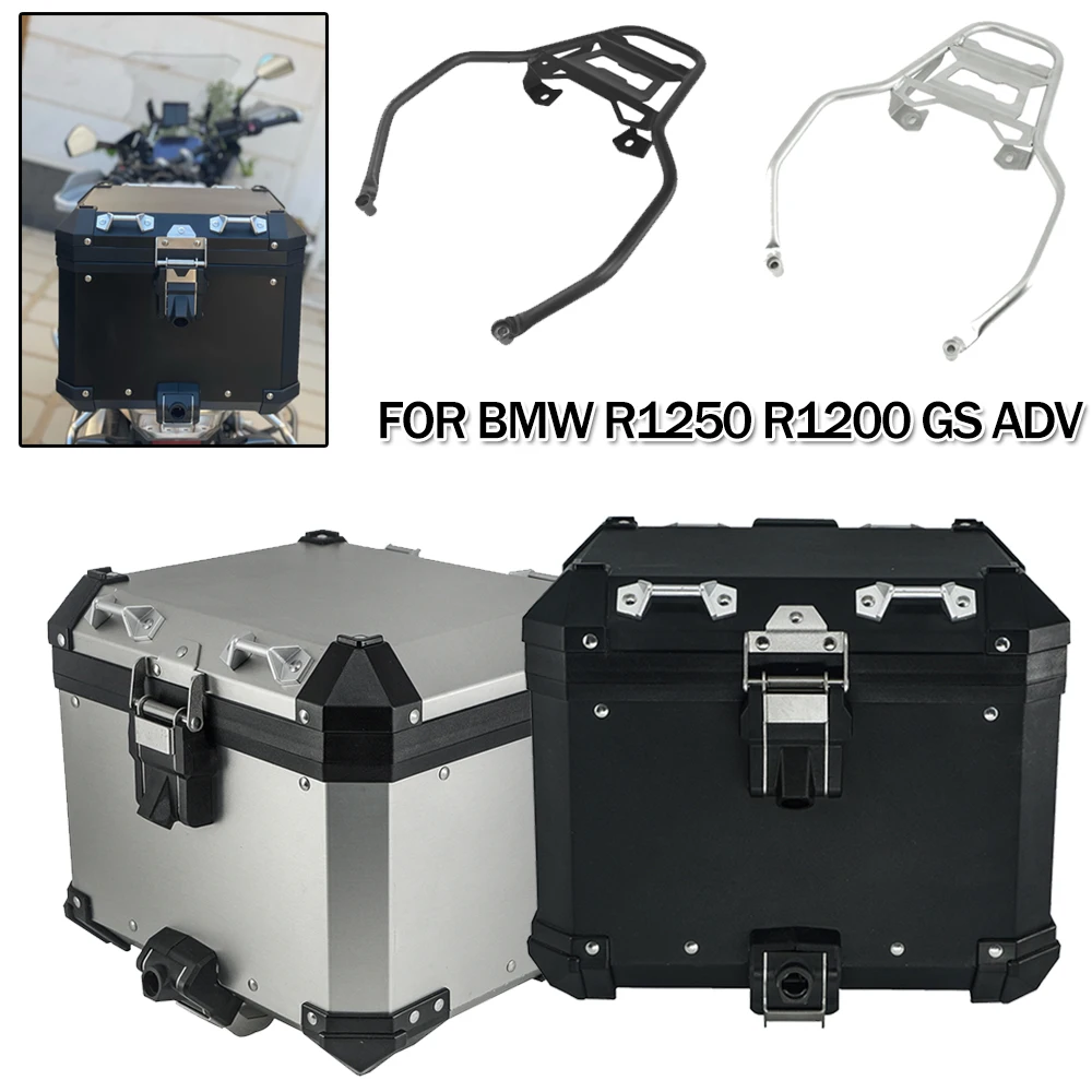 For BMW R 1200GS ADV R 1200 1250 GS LC Adventure R1250GS Motorcycle Rear  Luggage Box Passenger Saddlebag Top Case Suitcase Trunk