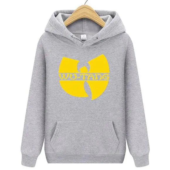 Wu Tang Clan толстовки музыка RZA GZA ODB метод человек Raekwon Rap хип хоп сексуальные мужские белые Wu-Tang женские свитшоты WUTANG - Цвет: Серый