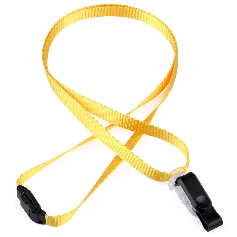 

Name Card Holder Neck Straps Colorful Blank Plain Key Lanyard Badge ID Holders Rope