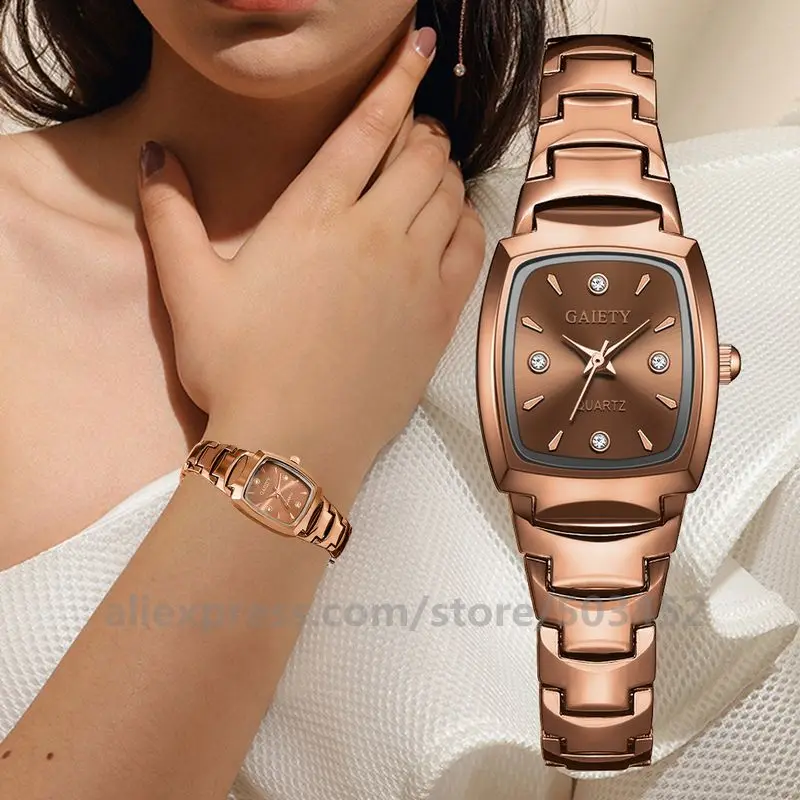 Tanio 100 sztuk/partia Hot sprzedaje sukienka Zegarki moda Relojes Mujer