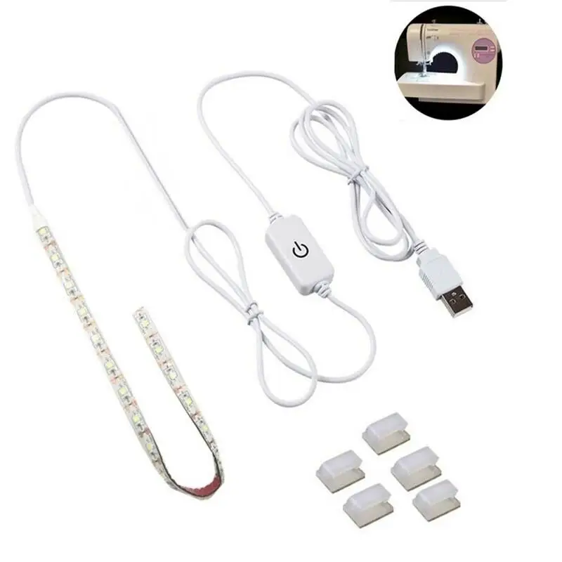 

Sewing Machine LED Light Strip Light Kit DC5V Flexible USB Sewing Light 30cm Industrial Machine Working LED Lights Super Version