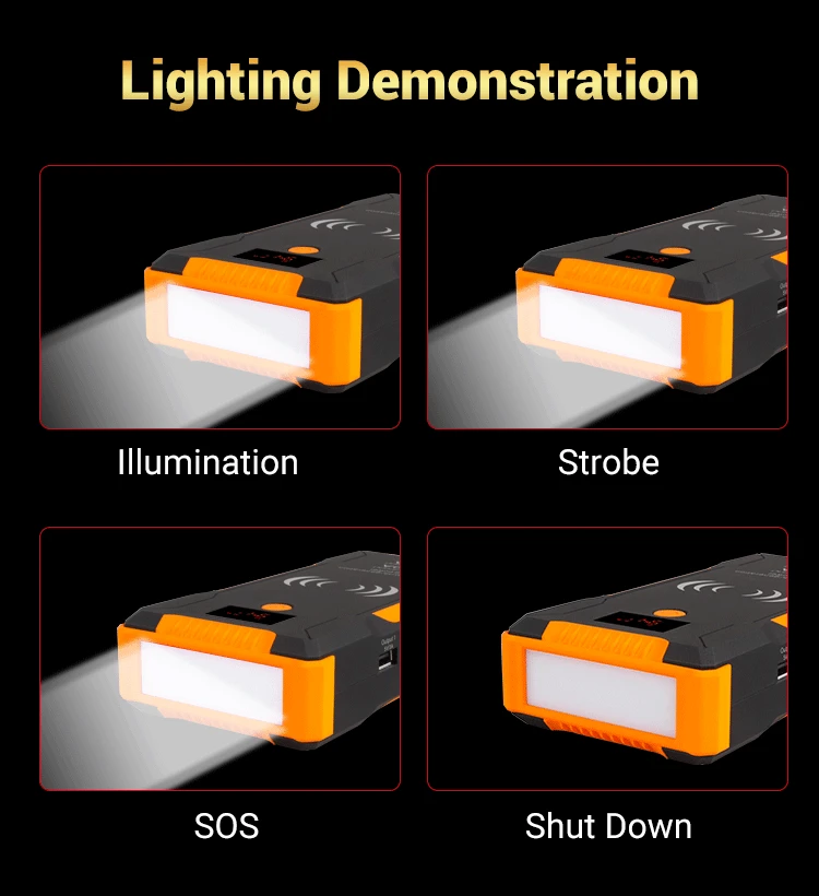 Skup 22000mAh urządzenie do uruchamiania awaryjnego samochodu bezprzewodowy ładowania 12V 1500A urządzenie zapłonowe wzmacniacz do akumulatora samochodowego ładowarka benzyna Diesel samochodowy powerbank