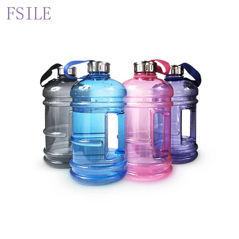

2.2L Large Capacity Water Bottles Outdoor Sports Gym Half Gallon Fitness Training Camping Running Workout