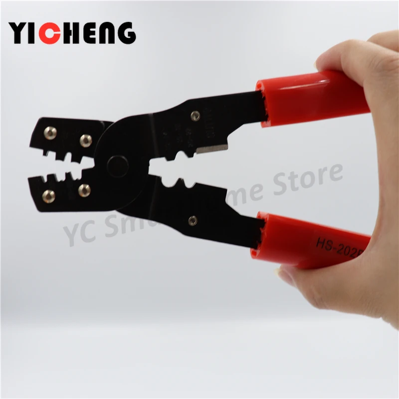 HS-202B Mini Multi-function Crimping Tool Terminal Crimping Tool Terminal Crimp Tool  HS202B forceps  wire stripper  pliers