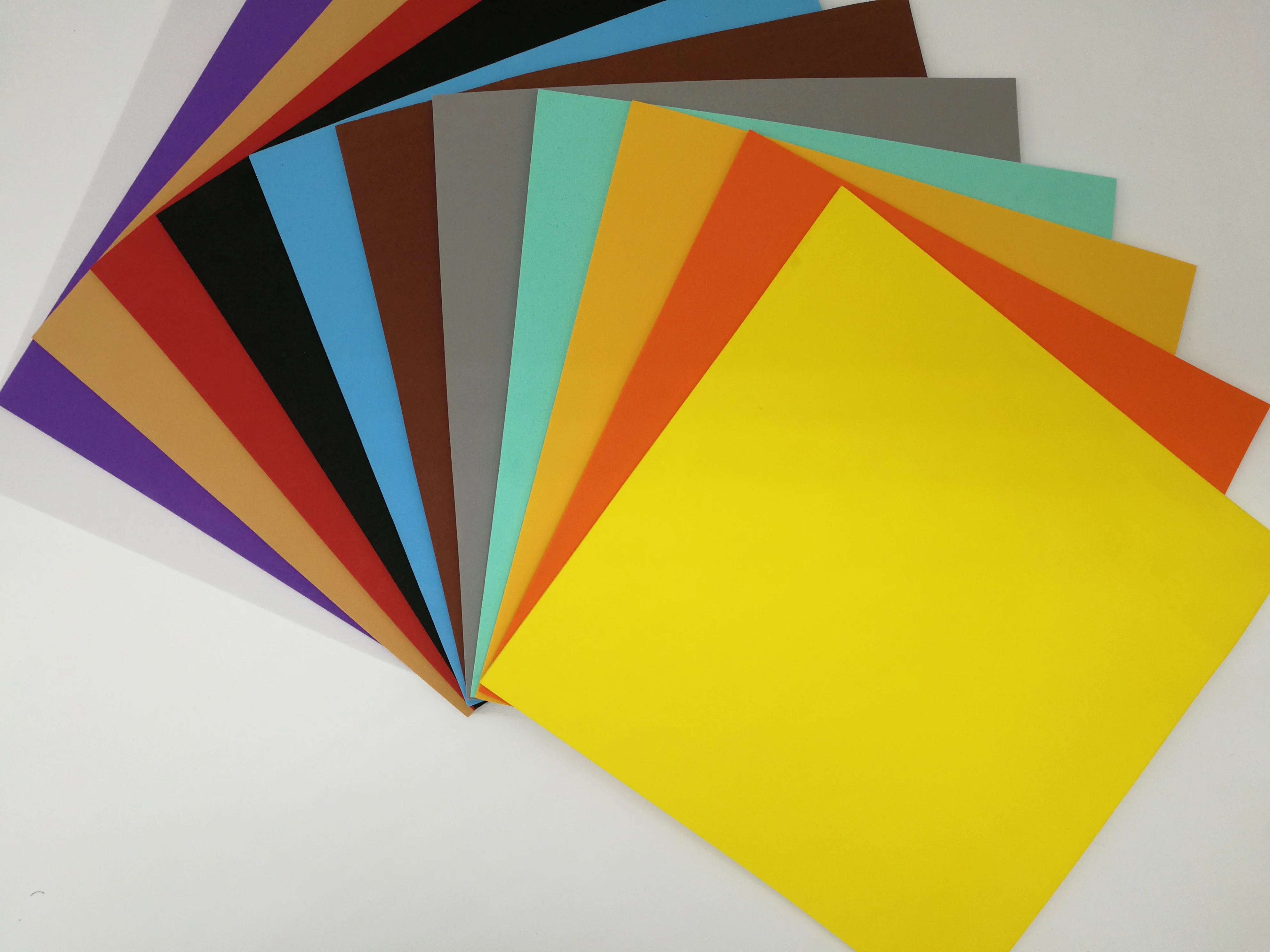 10pcs High Quality EVA 38D Hardness 3mm Thickness size 28X28cm Different Colors Embroidery 3D Puffy Foam
