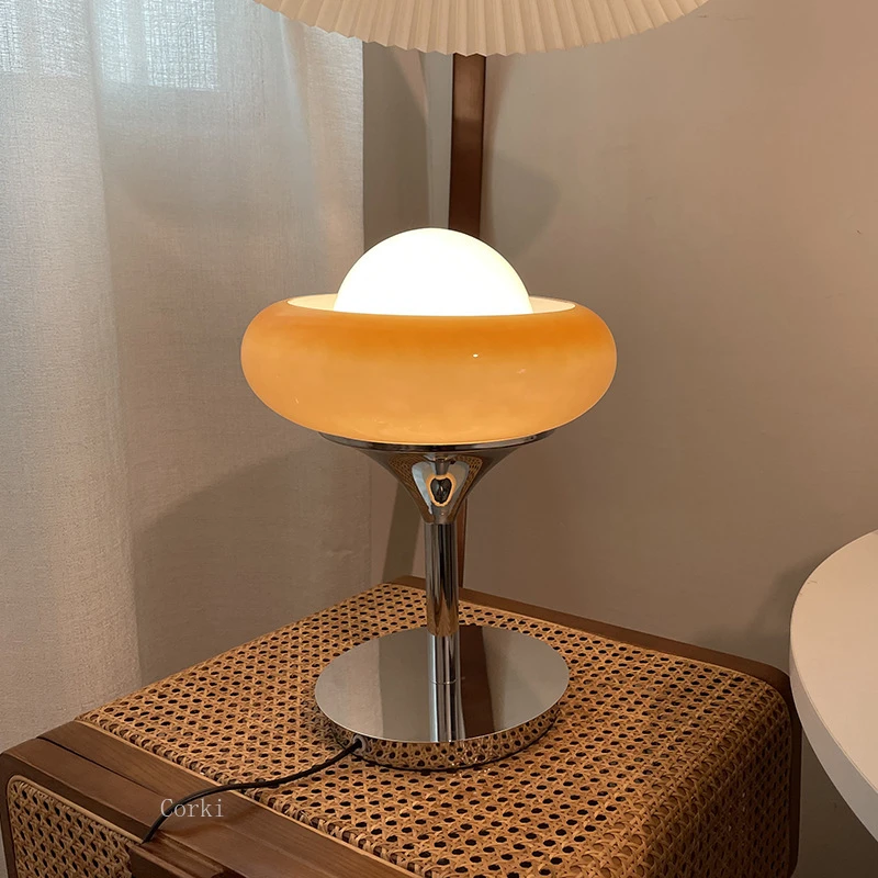 calcium het winkelcentrum uitrusting Nordic Design Modern Bauhaus Table Lamps Space Age Vintage Desk Lights for  Living/Model Room Bedside Lamp Background Study decor|LED Table Lamps| -  AliExpress