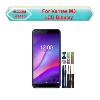 

For Vernee M3 LCD Display With Touch Screen Digitizer Replacement With Tools+3M Sticker