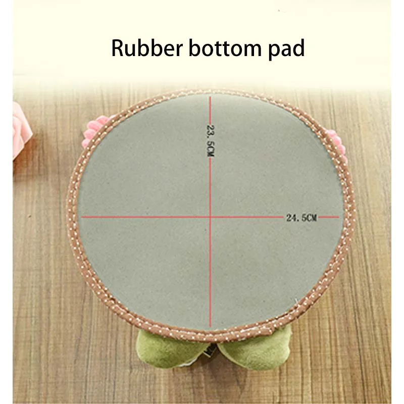 Heated Mouse Pad Winter Warm Mouse Pad Thick Cartoon Plush Hand Warmer Heated Mouse Mat USB Port With Wristguard Computer