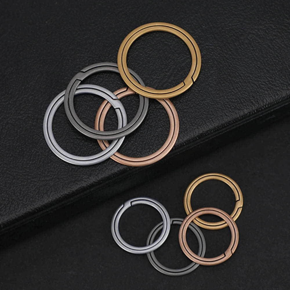 Key Ring Titanium Keychain 1PC Titanium Alloy Key Ring