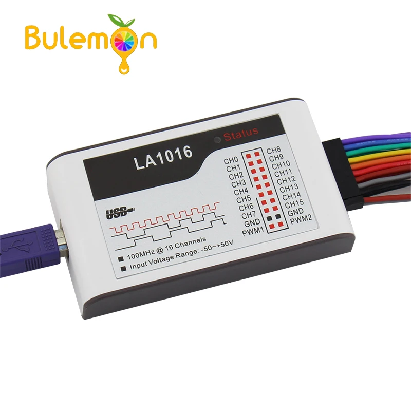 LA1016 Kingst USB логический анализатор 16 каналов 100M Частота дискретизации 10G глубина MCU