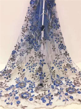 

African French Lace Fabric High Quality Nigerian French Net Lace Fabrics 2019 Nigeria Lace Fabric For Wedding Dress