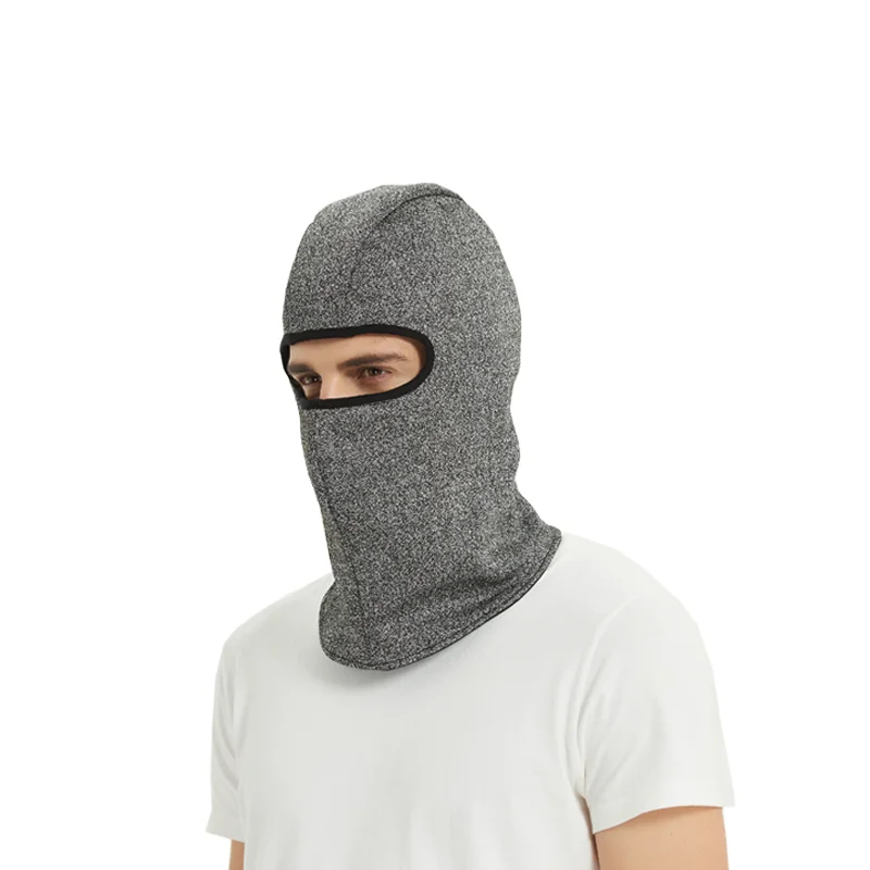 Outdoor Balaclava Mask Cut Proof Clothing Level 5 Cut Resistant Self-defense Anti-Cut Balaclava Two-sided Mask Head And Face Protection Body Safety
