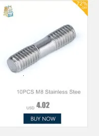 Aexit 15pcs 5/16' '- 18x1 / 2' 'Bulloni A Testa Esagonale Con - Foto 9