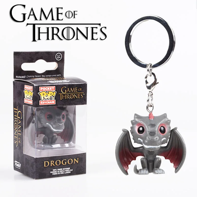 Arya stark Funko pop игра ThronesJon Snow daeneris Targaryen Drogon модель Фигурка Коллекционная модель игрушки для подарка аниме фигурка