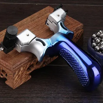 

2020 new laser aiming slingshot, outdoor high-power high-precision catapult, outdoor slingshot set with flat rubber band