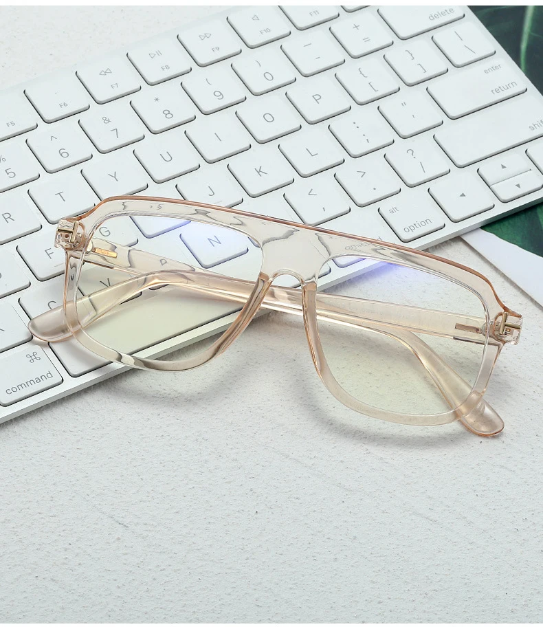 Suertree Lunettes Anti Lumière Bleue Avec Correction -0,5 Dioptries – Monture Légère Gris Mode Pour Hommes Et Femmes