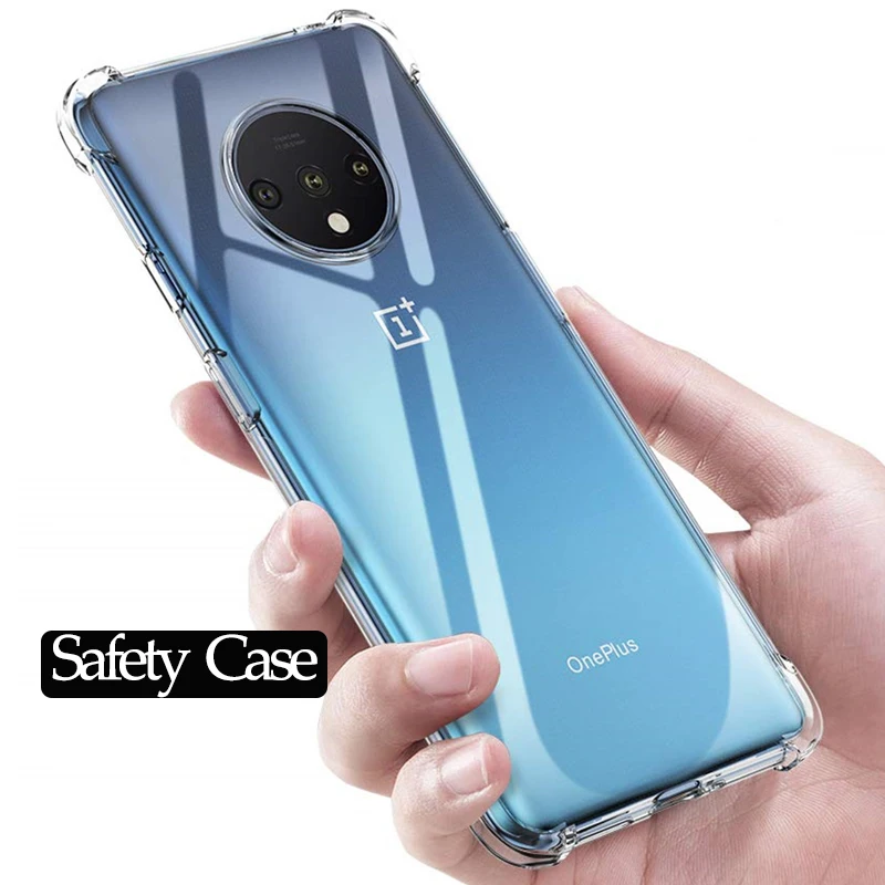 Skinlee для Oneplus 7 прозрачный Чехол Официальный Оригинальный противоударный