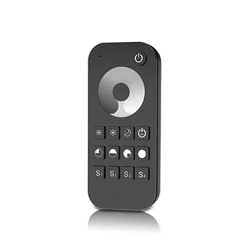 

1 Zone 2.4G Brightness Remote Control RT1 Work with V series wireless receiver/Touch Panel; Led Single color light remote