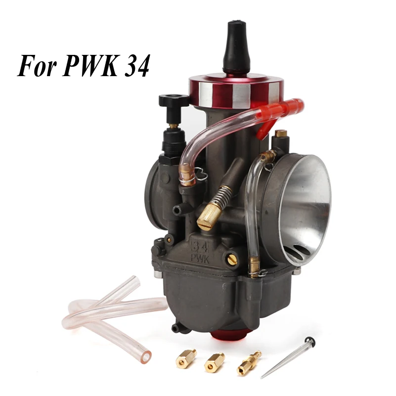 

Motorcycle PWK34 Carburetor PWK 34mm Carburador For 125cc to 250cc 2T 4T Engine Scooter UTV ATV Quad Dirt Pit Bike Pocket Bike