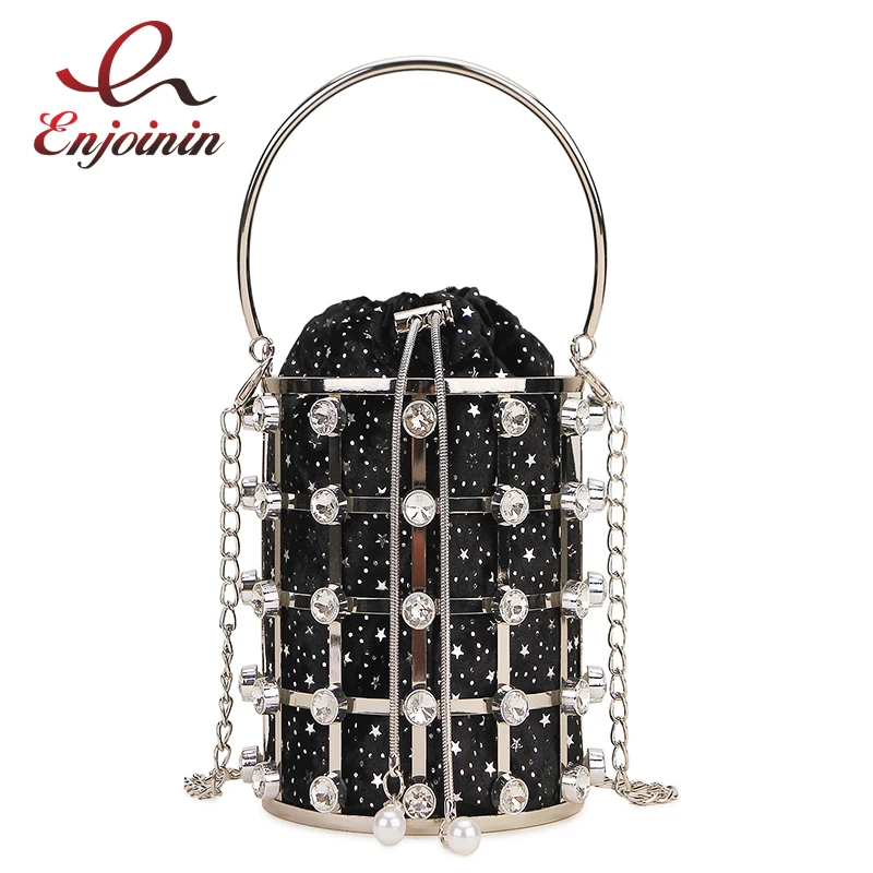 cage clutch bag