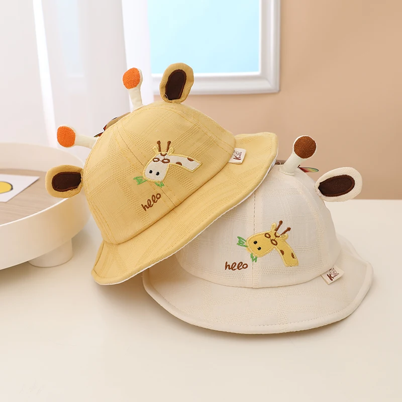 Sombrero De Sol Para Bebés Y Niños (2-4 Años) - Gorro Pescador Plegable, Protección UV, Algodón Suave - Con Correa Ajustable, Ideal Para Playa Y Verano