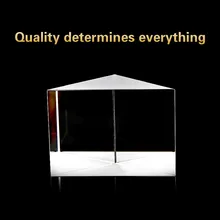 Спектральная оптика Оптическое стекло три призмы пятно Isosceles правый угол K9 материал