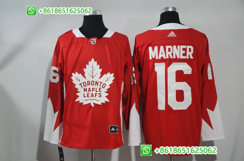 AS PICTURE Мужские хоккейные трикотажные изделия Toronto Maple Auston Matthews Mitchell Marner - Цвет: AS PICTURE