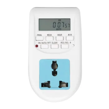 

EU Plug New Energy Saving Timer Programmable Electronic Timer Socket Digital Timer Household Appliances For Home Devices