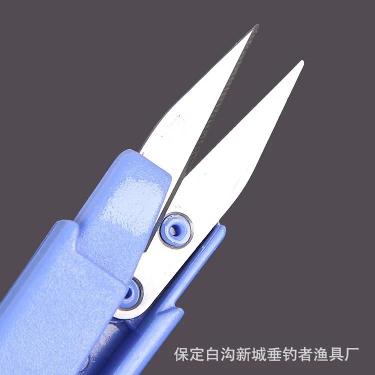 Wang Quan нержавеющая сталь маленькие ножницы для ногтей 8-Word ножницы рыболовные принадлежности аксессуары для рыбалки