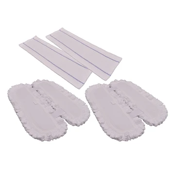 

2*Mop Cloth + 2*Disposable Mop For Xiaomi SWDK D260 Cleaning Parts Accesssories