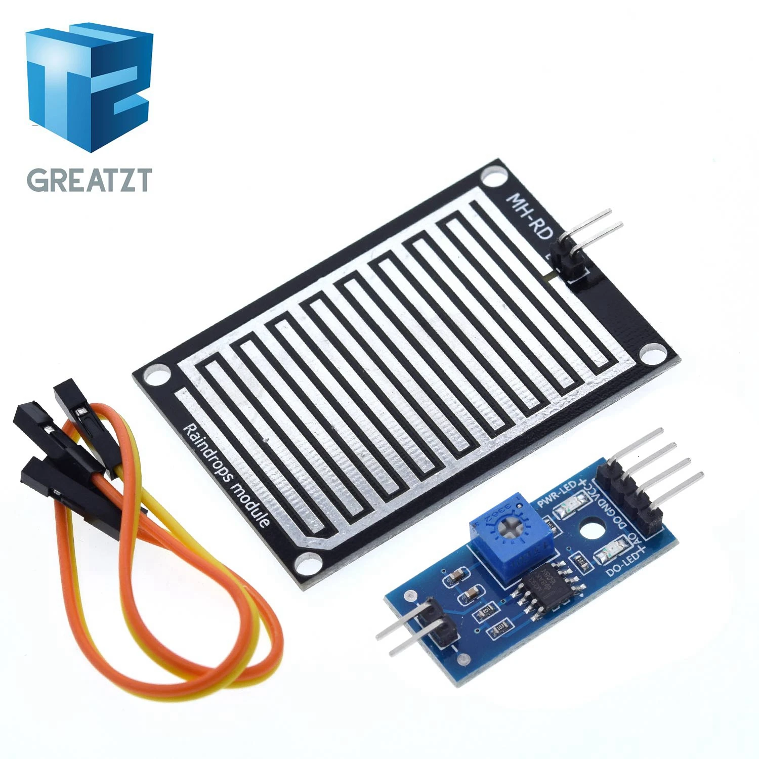 Модуль GREATZT для измерения снега/датчик обнаружения дождя влажности Arduino|snow/raindrops