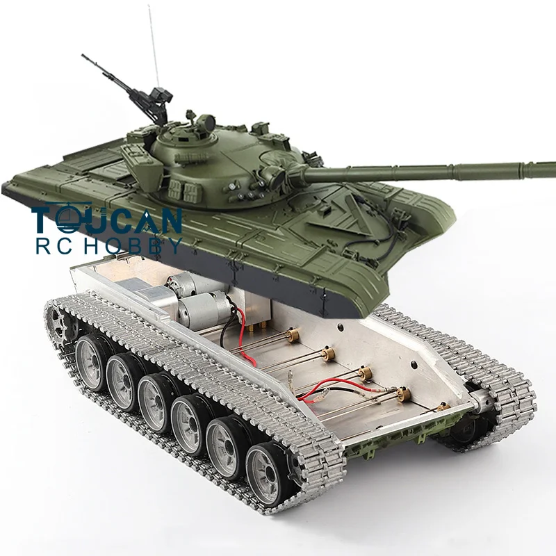 Henglong 1/16 6.0 Plastic T72 Main Battle Tank RTR RC 3939 360° Turret Model Henglong 1/16 6.0 Plastic T72 Main Battle Tank RTR RC 3939 360° Turret Model