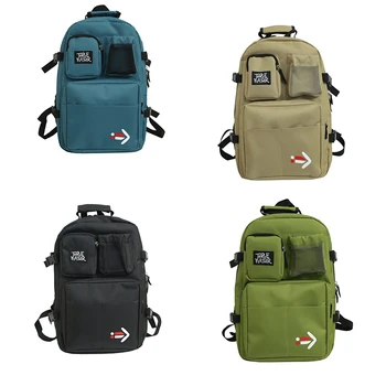 

JHD-Japanese Style Harajuku Style Large-Capacity Backpack, Korean Style, Retro Style, Versatile Student Schoolbag