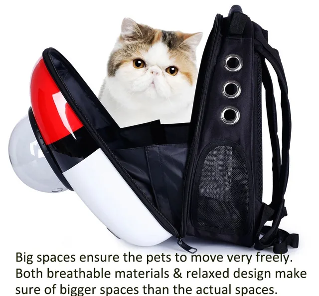 astronaut bubble cat carrier