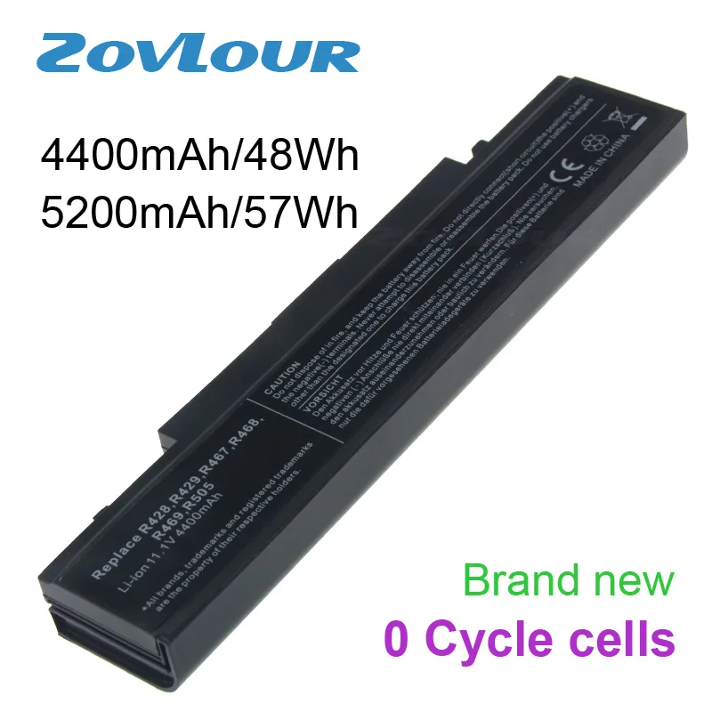 Zovlour батарея для ноутбука AA-PB9NS6B AA-PB9NS6B PB9NC6B для samsung R580 R540 R519 R525 R430 R530 RV511 RV411 RV508 R528 6 ячеек